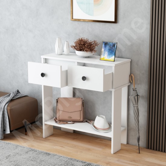 Move 2 Çekmeceli Dresuar Safirmeşe-Beyaz Move 2 Çekmeceli Dresuar Safirmeşe-Beyaz