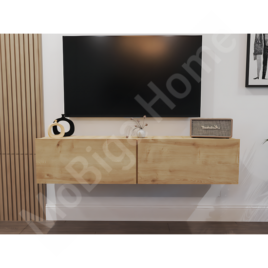 Perna Duvara Monte TV Sehpası - Safirmeşe 150 cm Perna Duvara Monte TV Sehpası - Safirmeşe 150 cm