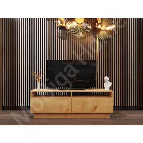 Modena TV Sehpası - Safirmeşe 145 cm Açık Raflı Modern Tasarım Modena TV Sehpası - Safirmeşe 145 cm Açık Raflı Modern Tasarım