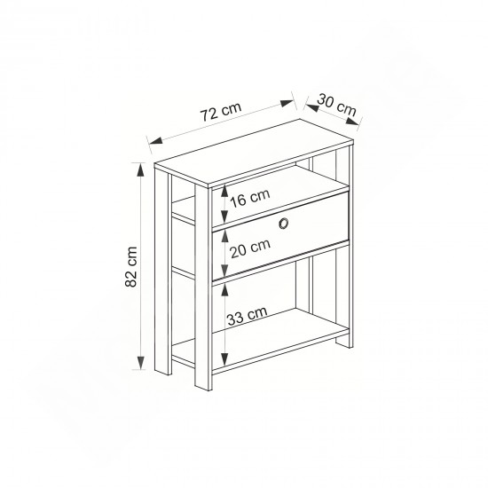 Yaris Safirmeşe Kahve Köşesi Raflı Çok Amaçlı Mutfak Dolabı Yaris Safirmeşe Kahve Köşesi Raflı Çok Amaçlı Mutfak Dolabı