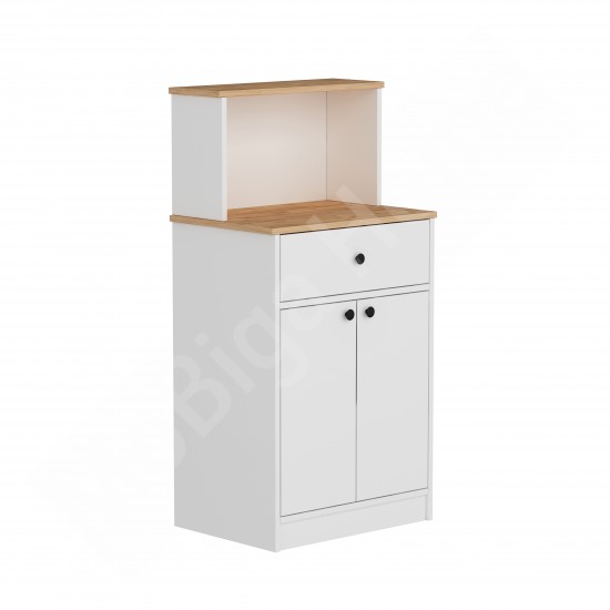 Mocha Çok Amaçlı Dolap Beyaz Çam Mocha Çok Amaçlı Dolap Beyaz Çam