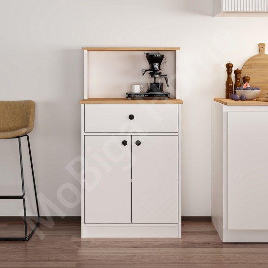 Mocha Çok Amaçlı Dolap Beyaz Çam Mocha Çok Amaçlı Dolap Beyaz Çam