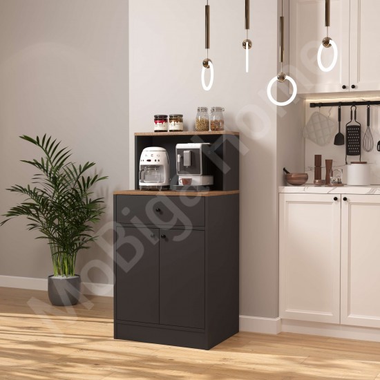 Mocha Çok Amaçlı Dolap Ceviz Antrasit