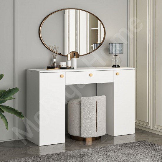 Nuuk Beyaz Makyaj Masası 