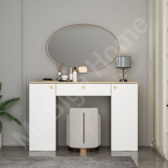 Nuuk Beyaz Çam Makyaj Masası