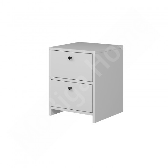 Vita Kapaklı Komodin Beyaz Vita Kapaklı Komodin Beyaz