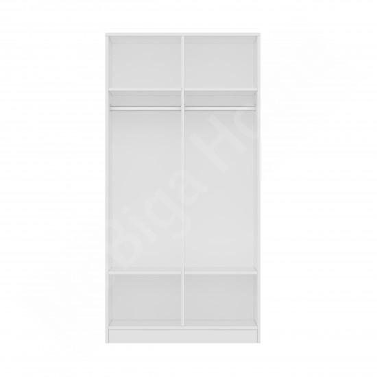 Ottowa 2 Kapaklı Gardrop Beyaz 