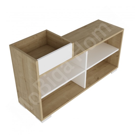 Astec Ayakkabılık Beyaz Meşe Astec Ayakkabılık Beyaz Meşe