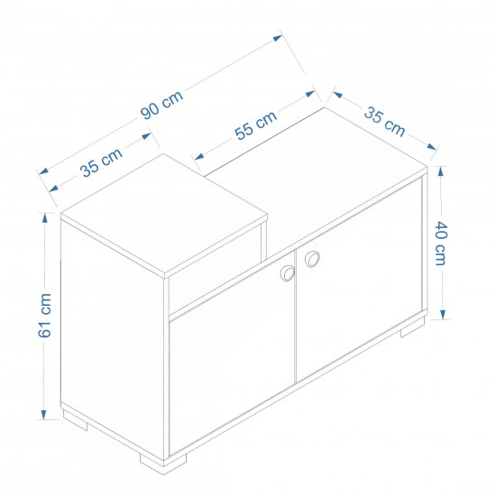 Astec Ayakkabılık Beyaz Astec Ayakkabılık Beyaz