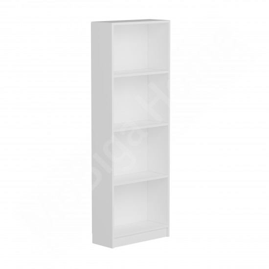 Monako Kitaplık Beyaz