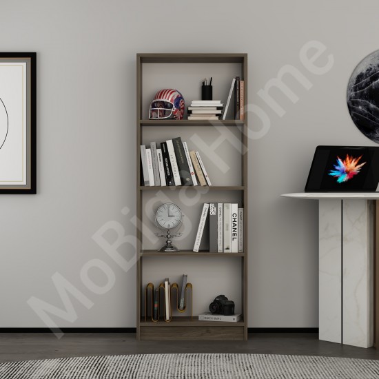 Monako Kitaplık Ceviz