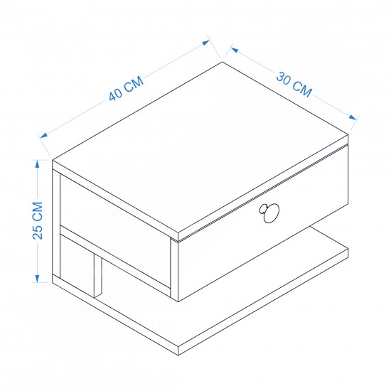 World Komodin Beyaz Safirmeşe 