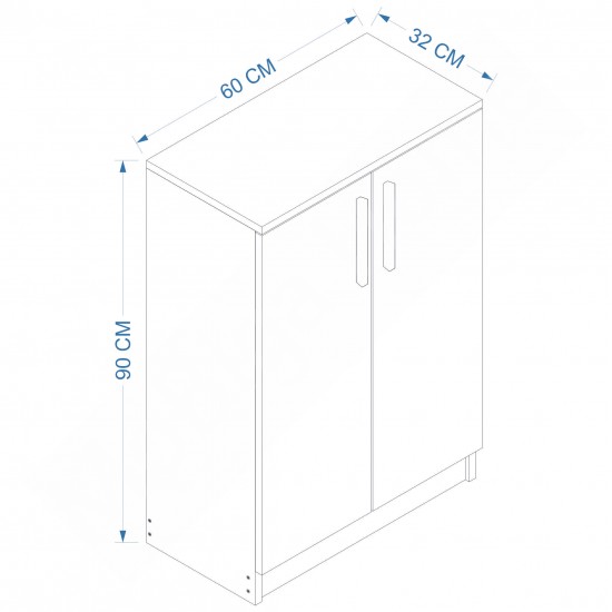 Life Çok Amaçlı Dolap Beyaz 
