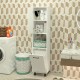 Efsa Kirli Çamaşır Sepetli Banyo Dolabı - Beyaz Efsa Kirli Çamaşır Sepetli Banyo Dolabı - Beyaz