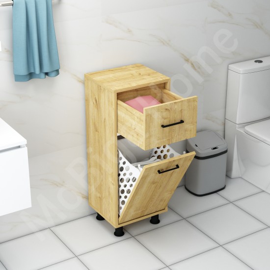Sorty Çamaşır Kirli Sepetli Banyo Dolabı Safirmeşe Sorty Çamaşır Kirli Sepetli Banyo Dolabı Safirmeşe