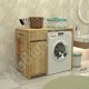 Eflin Çamaşır Sepetli Banyo Dolabı Safirmeşe Eflin Çamaşır Sepetli Banyo Dolabı Safirmeşe
