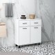 Molde Çift Çamaşır Kirli Sepetli Banyo Dolabı Beyaz Molde Çift Çamaşır Kirli Sepetli Banyo Dolabı Beyaz