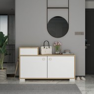 Astec Ayakkabılık Beyaz Meşe Astec Ayakkabılık Beyaz Meşe