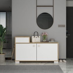 Astec Ayakkabılık Beyaz Meşe