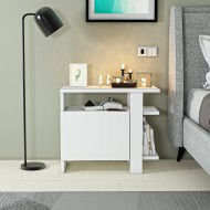 Darmian Dolaplı Raflı 2 Yönlü Komodin Beyaz Darmian Dolaplı Raflı 2 Yönlü Komodin Beyaz