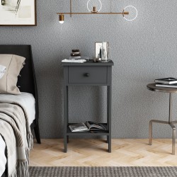 Dream Tek Çekmeceli Komodin Antrast