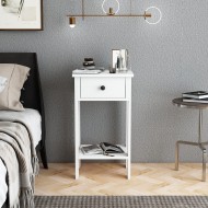 Dream Tek Çekmeceli Komodin Beyaz