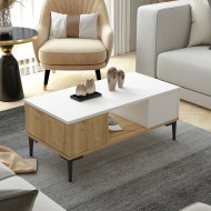 İmre Orta Sehpa Safirmeşe - Beyaz