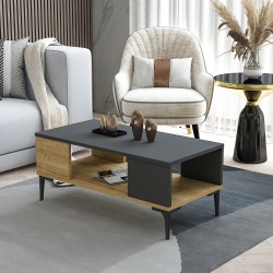 London Safirmeşe Antrasit Orta Sehpa London Safirmeşe Antrasit Orta Sehpa