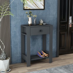 Lusy Tek Çekmeceli Dresuar Antrasit