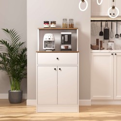 Mocha Çok Amaçlı Dolap Ceviz Beyaz