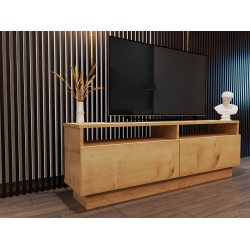 Modena TV Sehpası - Safirmeşe 145 cm Açık Raflı Modern Tasarım Modena TV Sehpası - Safirmeşe 145 cm Açık Raflı Modern Tasarım