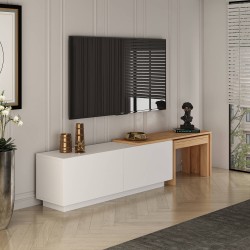 Oslo TV Ünitesi 180 Cm Sehpalı Beyaz Çam Oslo TV Ünitesi 180 Cm Sehpalı Beyaz Çam