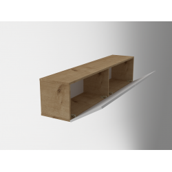 Perna Duvara Monte TV Sehpası - Safirmeşe Gövde Beyaz Kapaklı 150 cm Perna Duvara Monte TV Sehpası - Safirmeşe Gövde Beyaz Kapaklı 150 cm