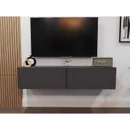 Perna Duvara Monte TV Ünitesi - Antrasit 150 cm Perna Duvara Monte TV Ünitesi - Antrasit 150 cm