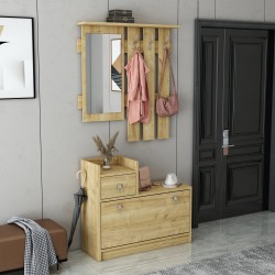 Runo Ayakkabılık Aparatlı Portmanto Vestiyer Safirmeşe Runo Ayakkabılık Aparatlı Portmanto Vestiyer Safirmeşe