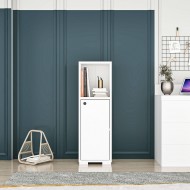 Sofia 1 Kapaklı Kitaplık Beyaz