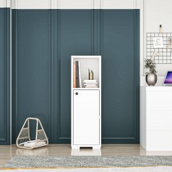 Sofia 1 Kapaklı Kitaplık Beyaz