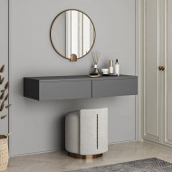 Uniq Makyaj Masası Dresuar Antrasit 